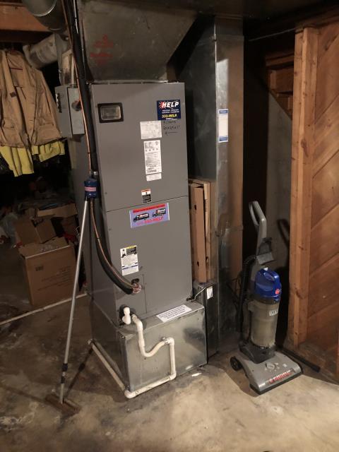 Client requested an estimate to replace an Electric furnace and a heat pump. I recommended replacing them with a Five Star 14 SEER 2 Ton Heat Pump and a Five Star Variable Speed 2 Ton Electric Furnace
