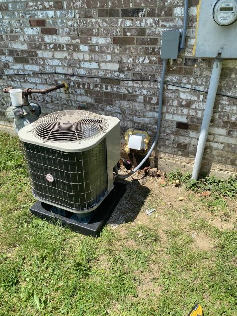 I performed a leak search on a Five Star 13 SEER 2.5 Ton Air Conditioner. I found the leak in the evaporator coil and informed the customer. They approved the repair. Will have the office schedule a time for us to come back out and install a new evaporator coil.