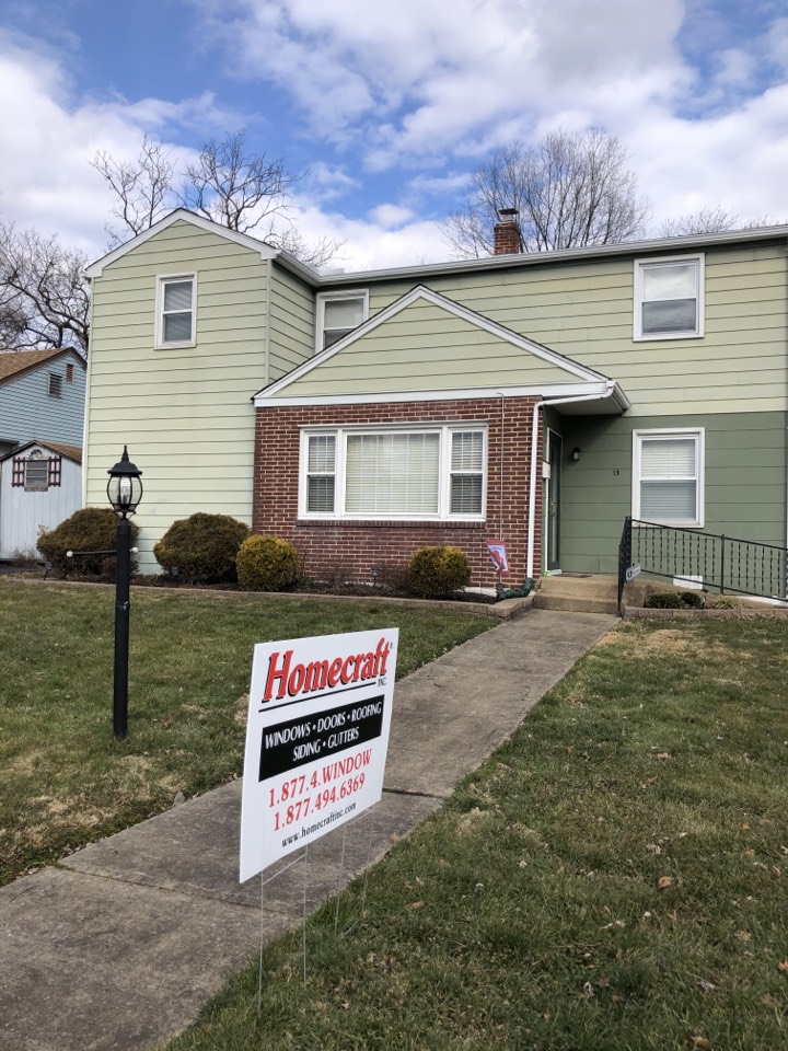 Claymont, DE - Mastic gutters color white Claymont, DE - Mastic gutters color white
