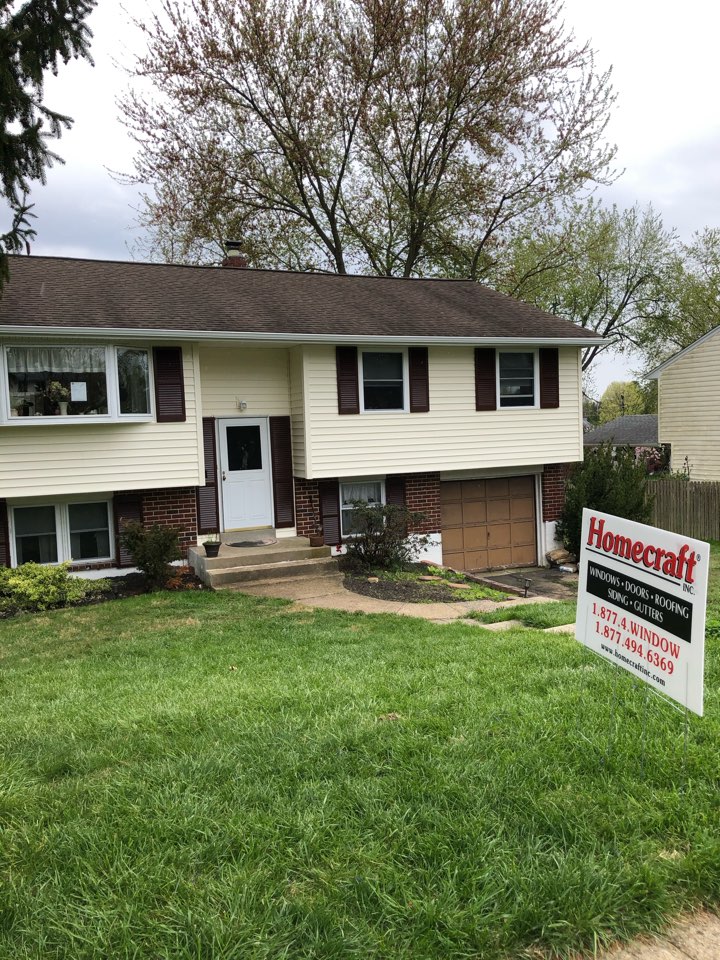 Aston, PA - Mastic siding color Cameo and soffit color Cameo and gutters Aston, PA - Mastic siding color Cameo and soffit color Cameo and gutters