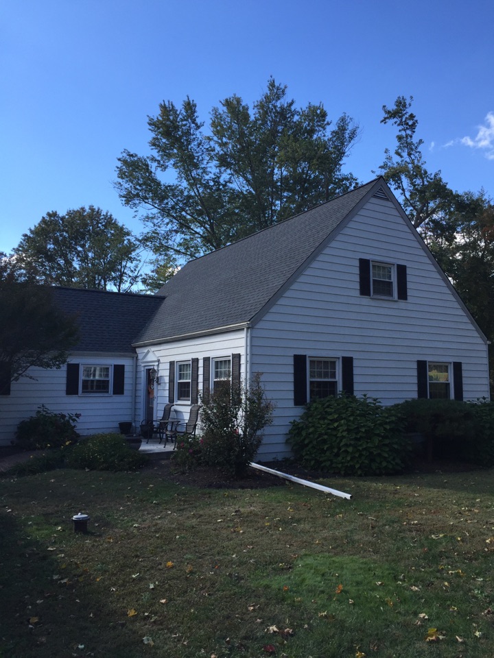 West Chester, PA - GAF Timberline shingles with ridge vent and edge vent West Chester, PA - GAF Timberline shingles with ridge vent and edge vent