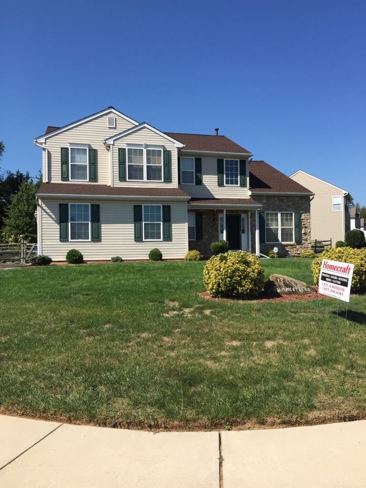 New Castle, DE - GAF timberline shingles color Hickory with Sno country ridge vent New Castle, DE - GAF timberline shingles color Hickory with Sno country ridge vent