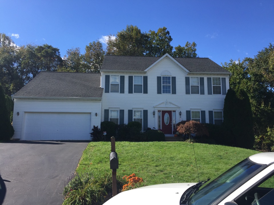 Hockessin, DE - A GAF HD Roof recently installed by Homecraft, Inc Hockessin, DE - A GAF HD Roof recently installed by Homecraft, Inc