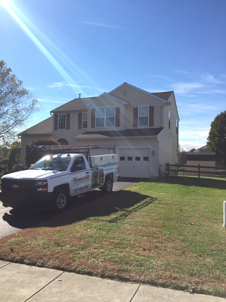 New Castle, DE - GAF Timberline shingles color Hickory with Sno country ridge vent New Castle, DE - GAF Timberline shingles color Hickory with Sno country ridge vent