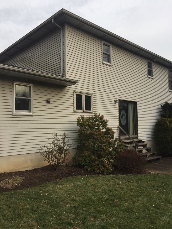 Hockessin, DE - 3 new Anderson windows, one more twin casement and the back of this hockessin home will have all new on back of house Hockessin, DE - 3 new Anderson windows, one more twin casement and the back of this hockessin home will have all new on back of house