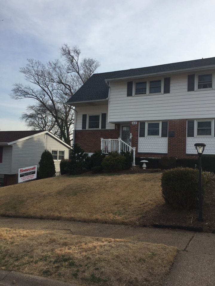 Claymont, DE - GAF Timberline shingles color Pewter Grey Claymont, DE - GAF Timberline shingles color Pewter Grey