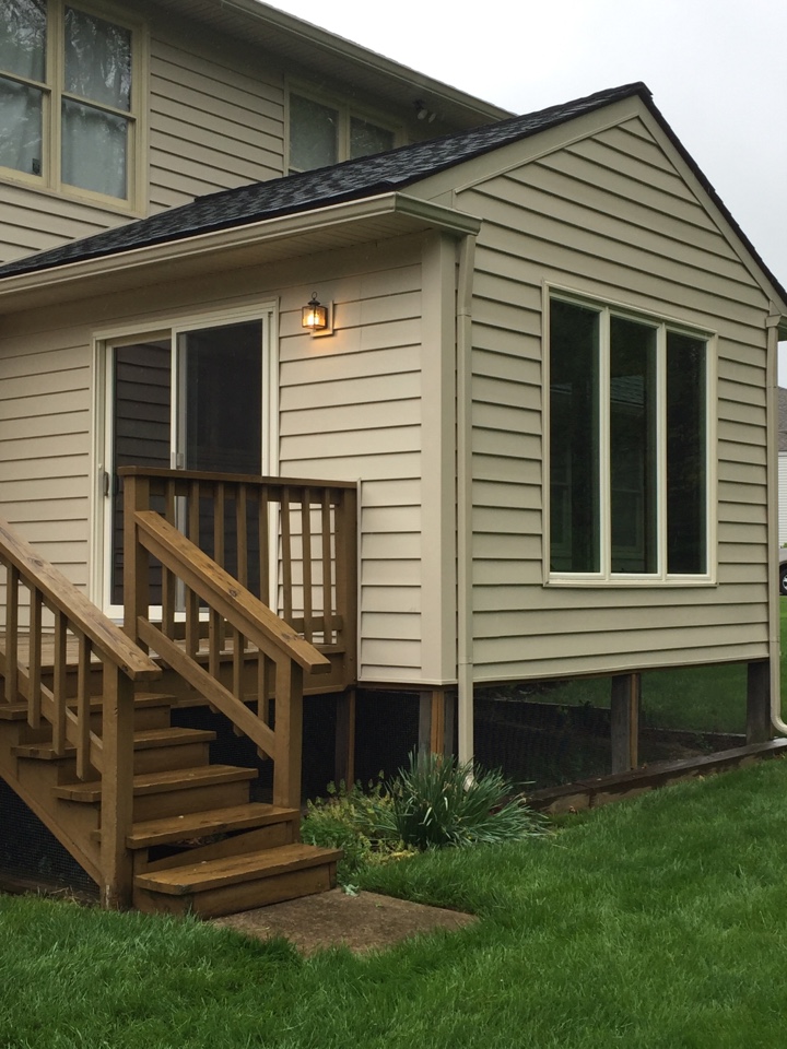 Hockessin, DE - Anderson patio door and casement windows Hockessin, DE - Anderson patio door and casement windows