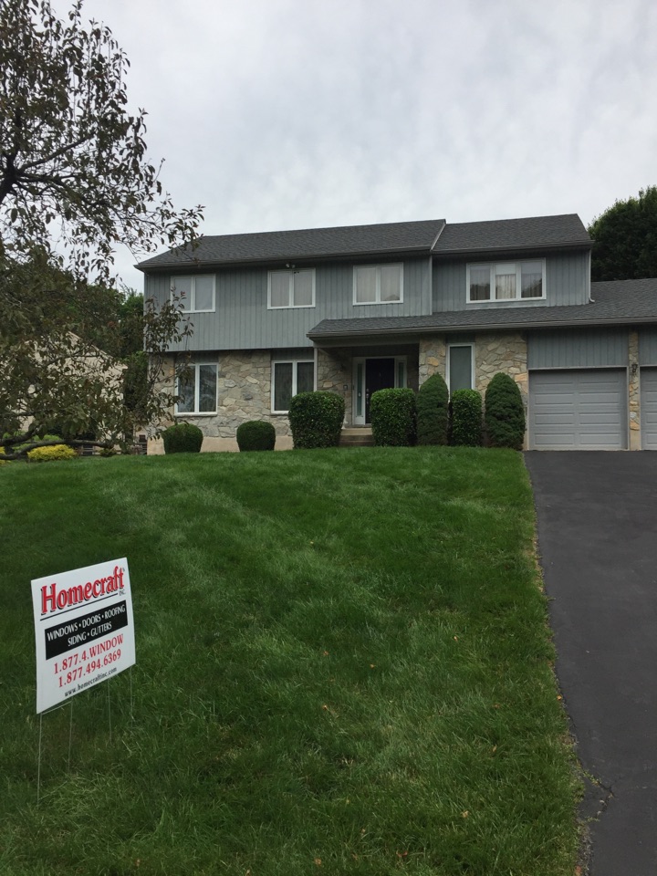 Hockessin, DE - GAF Timberline shingles color Pewter Grey with 3 Velux fixed skylights Hockessin, DE - GAF Timberline shingles color Pewter Grey with 3 Velux fixed skylights