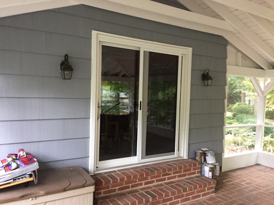 Media, PA - Homecraft, inc. installed a ProVia sliding Patio Door with High Performance Glass Media, PA - Homecraft, inc. installed a ProVia sliding Patio Door with High Performance Glass