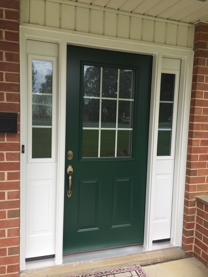 Wilmington, DE - ProVia steel entry door with sidelites Wilmington, DE - ProVia steel entry door with sidelites