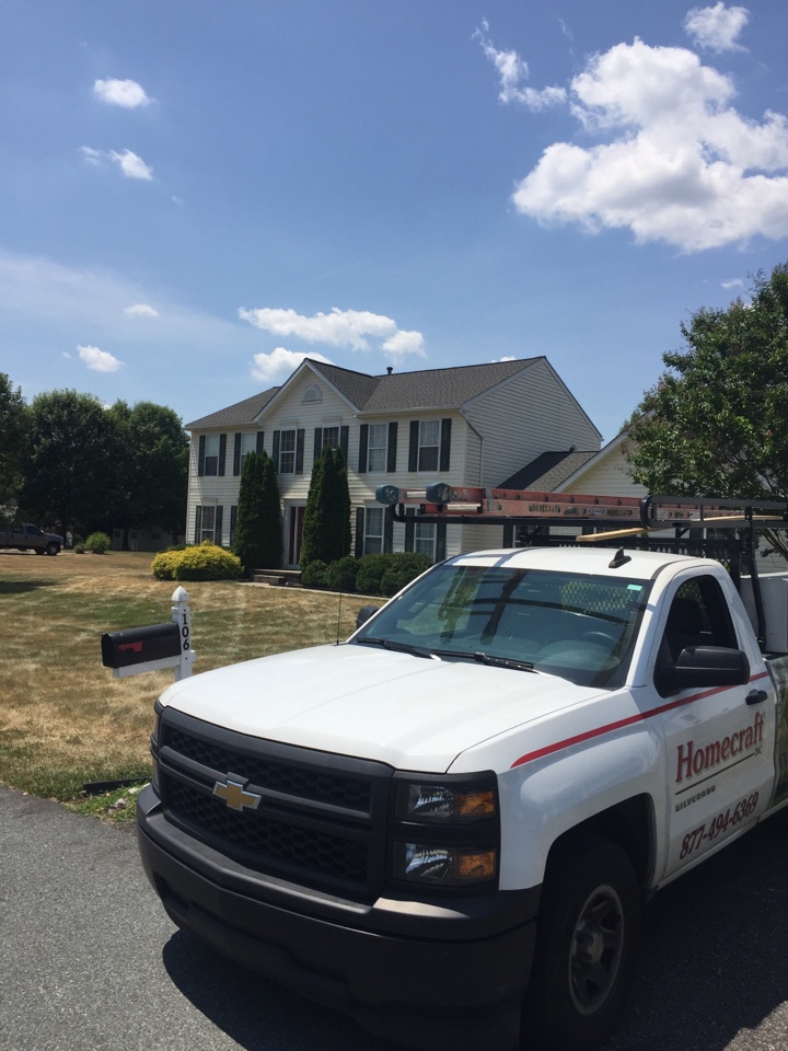 Middletown, DE - GAF Timberline shingles color Williamsburg Slate with Sno Country ridge vent Middletown, DE - GAF Timberline shingles color Williamsburg Slate with Sno Country ridge vent