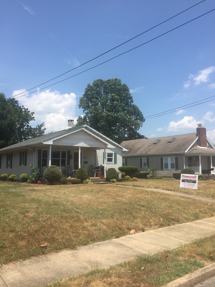 Dover, DE - GAF Timberline shingles color Slate with Sno Country ridge vent Dover, DE - GAF Timberline shingles color Slate with Sno Country ridge vent