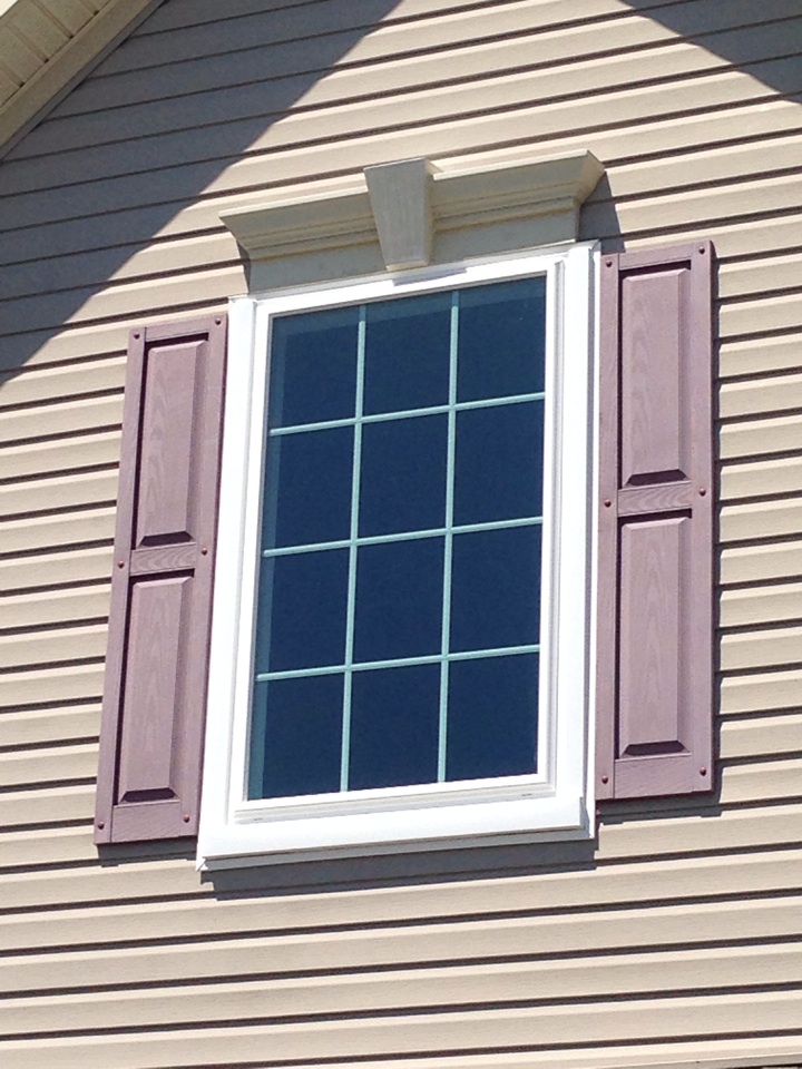 Townsend, DE - A WindBlocker Vinyl Picture Window recently installed by Homecraft, Inc. Townsend, DE - A WindBlocker Vinyl Picture Window recently installed by Homecraft, Inc.