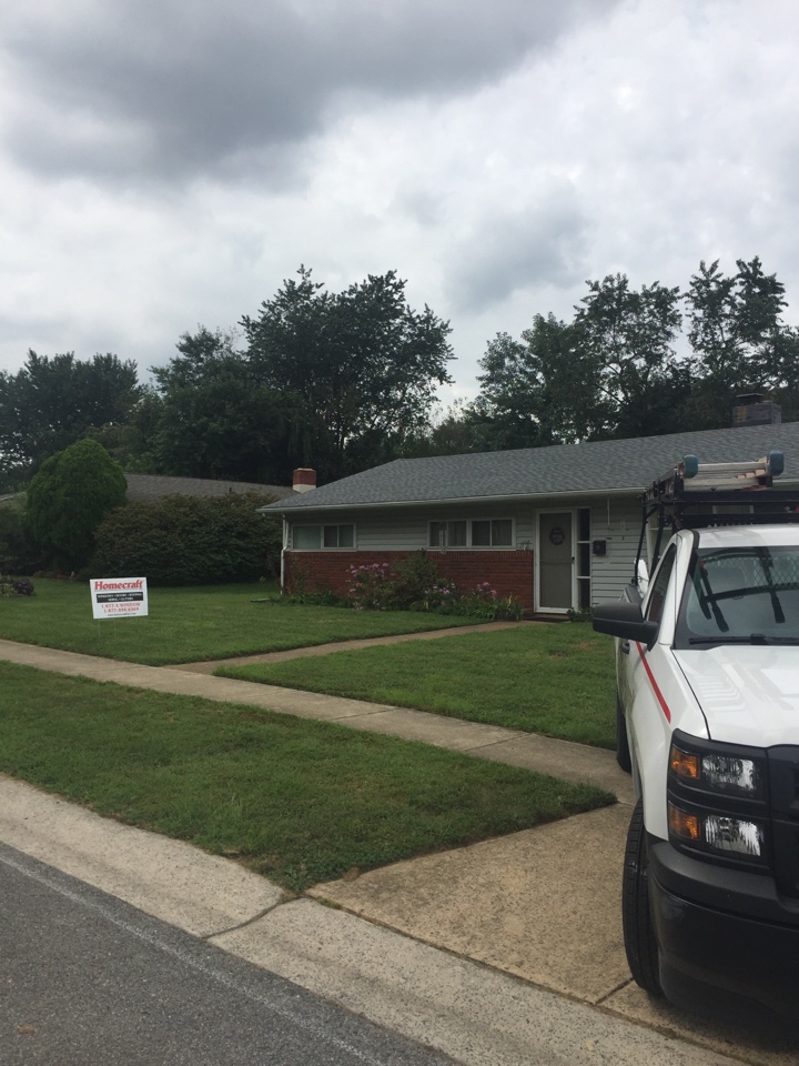 Newark, DE - GAF Timberline shingles color Oyster Grey Newark, DE - GAF Timberline shingles color Oyster Grey