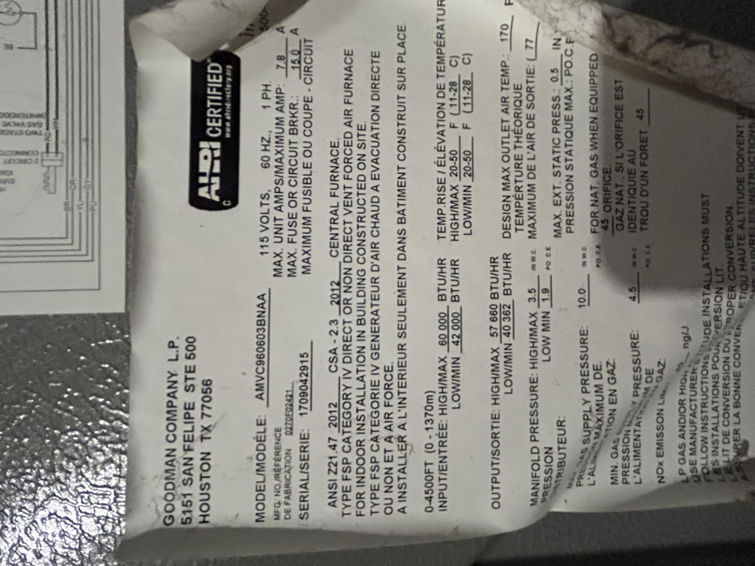 Furnace Maintenance:
Description:
- Good morning,
Just a question…we have a nest thermostat that is no longer supported on the app and have purchased the upgrade thermostat 4th generation. Do you install theses and if so how much additional would it cost to add this to the seasonal maintenance appt?