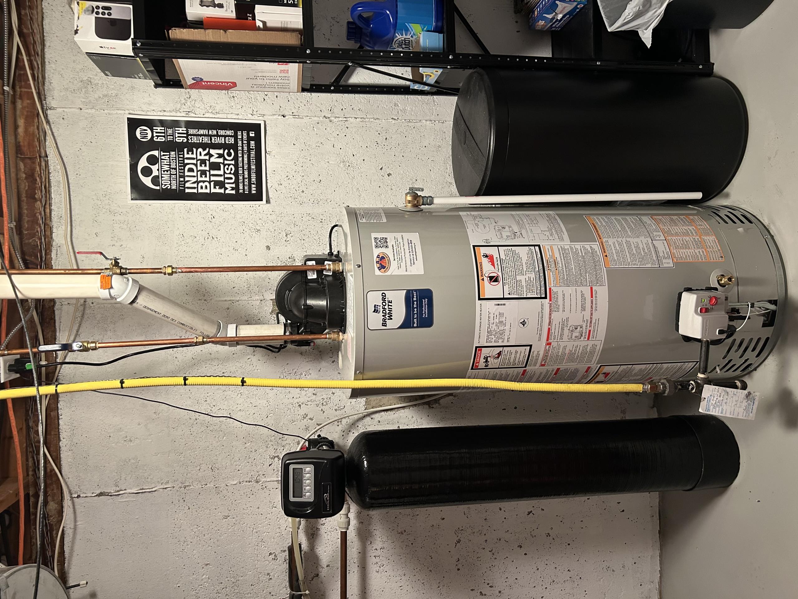 Water Heater Estimate:
1.What kind of water heater are you looking for? :
- Power vented, gas, 60 gallon

2.Do you currently have working hot water? :
- Yes.