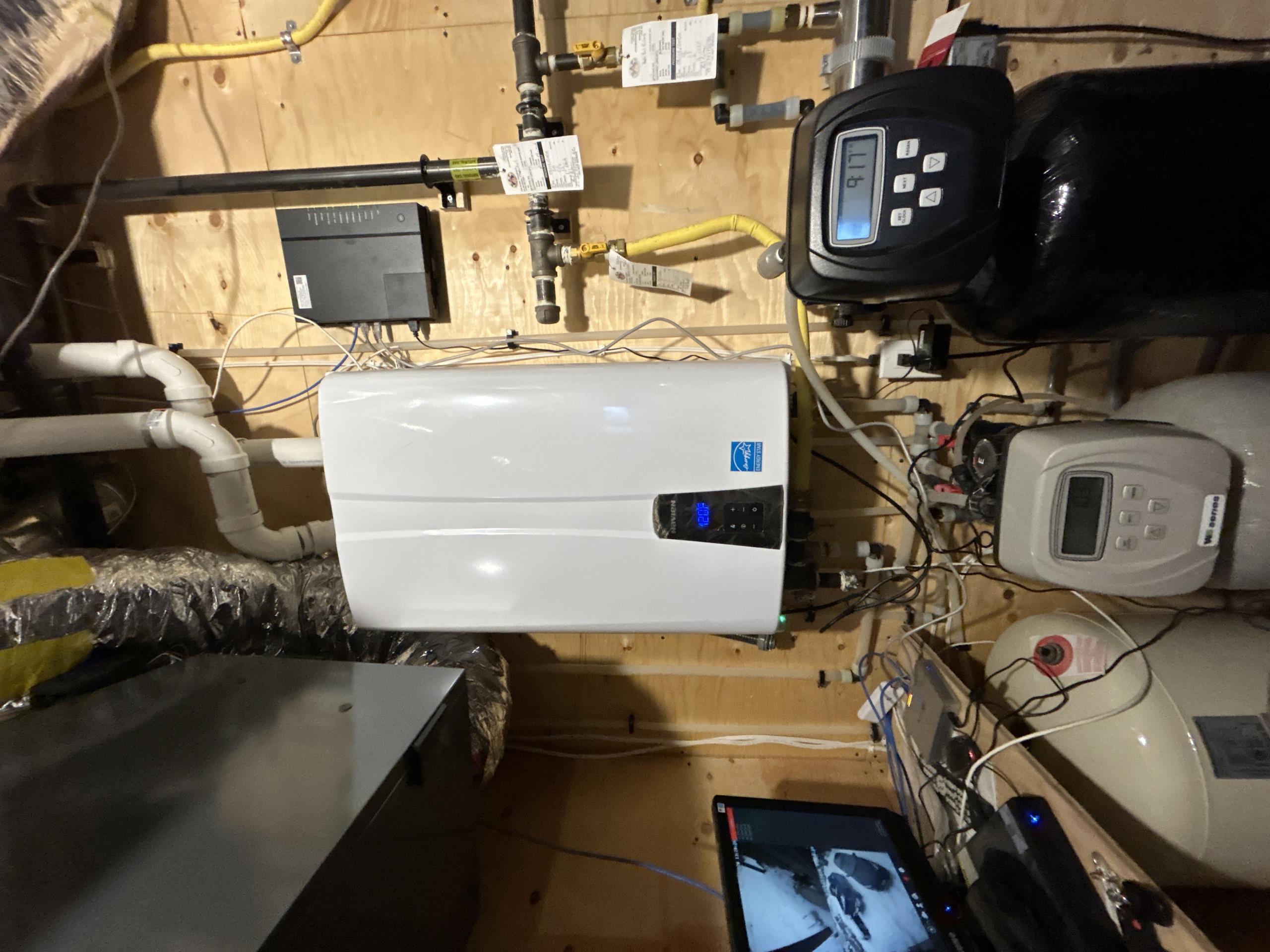 Furnace Service Call:
Description:
- Furnace blower starts but doesn’t light or generate heat. Flashes codes A04, 9H2, EE0 so seems like it tries to light but can’t.

Furnace model is Amana AMVC960803BN