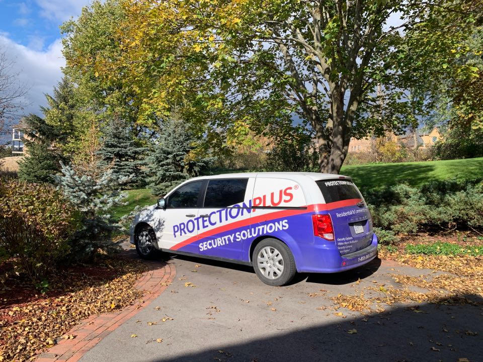 Service call to replace battery on alarm system