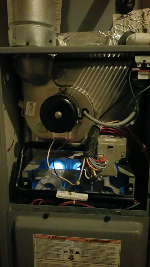 Replaced inducer assembly on a Comfortmaker 80% gas furnace!