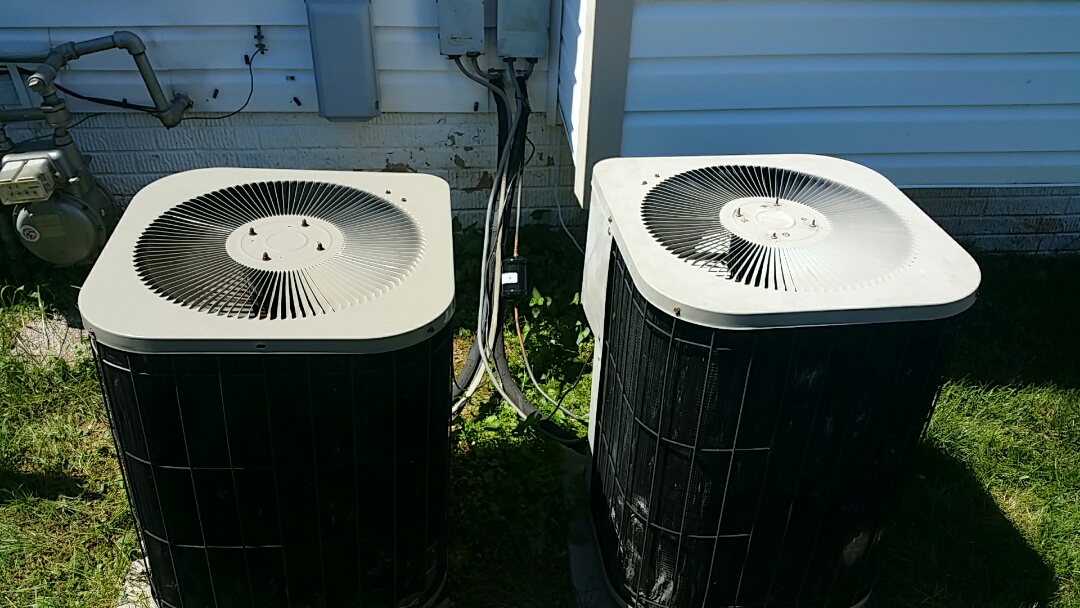 Replaced worn, rusted and faded top AC panel!