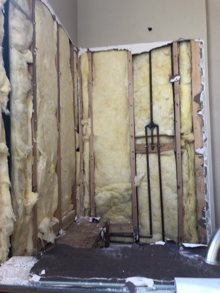 Henderson, CO - New Luxstone of Colorado shower. Demo almost complete Henderson, CO - New Luxstone of Colorado shower. Demo almost complete