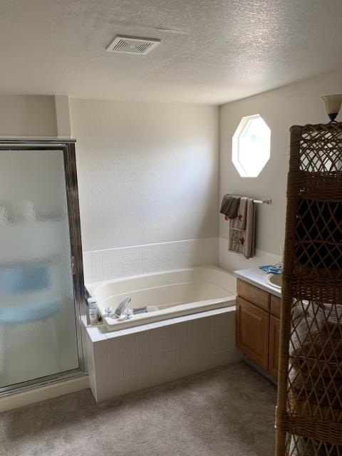 Peyton, CO - Luxstone of Colorado is working with a great couple on replacing the old bathtub with a new Kohler Walk-in Bath. This is going to be great for them while they wait for a much-needed Knee replacement. The super low 3" step in for the new Kohler walk-in Bath is going to be great! Peyton, CO - Luxstone of Colorado is working with a great couple on replacing the old bathtub with a new Kohler Walk-in Bath. This is going to be great for them while they wait for a much-needed Knee replacement. The super low 3" step in for the new Kohler walk-in Bath is going to be great!