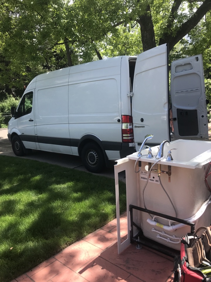 Lakewood, CO - Got to visit an installation of a new Kohler walk-in bath today. Lakewood, CO - Got to visit an installation of a new Kohler walk-in bath today.
