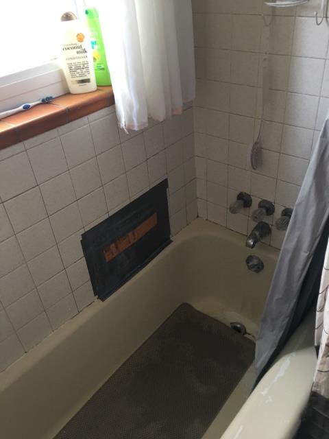 Denver, CO - Before photo of tub/shower combo. Will be a brand new Kohler Walk-In Bath. Denver, CO - Before photo of tub/shower combo. Will be a brand new Kohler Walk-In Bath.