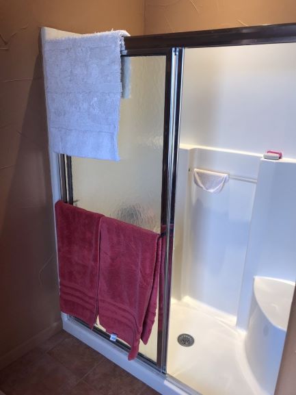 Pueblo West, CO - Meet with a lovely couple to discuss upgrading their bathroom with new Kohler Luxstone material. We are excited to complete this job for them. Pueblo West, CO - Meet with a lovely couple to discuss upgrading their bathroom with new Kohler Luxstone material. We are excited to complete this job for them.