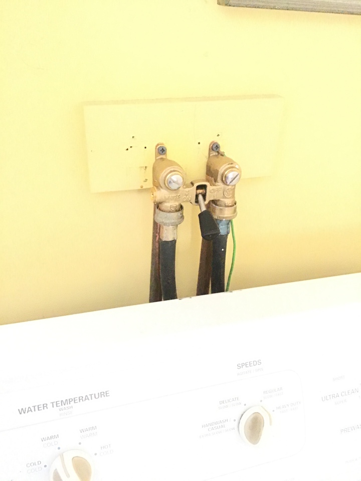 Replaced washing machine valve in Strafford Vermont  Replaced washing machine valve in Strafford Vermont