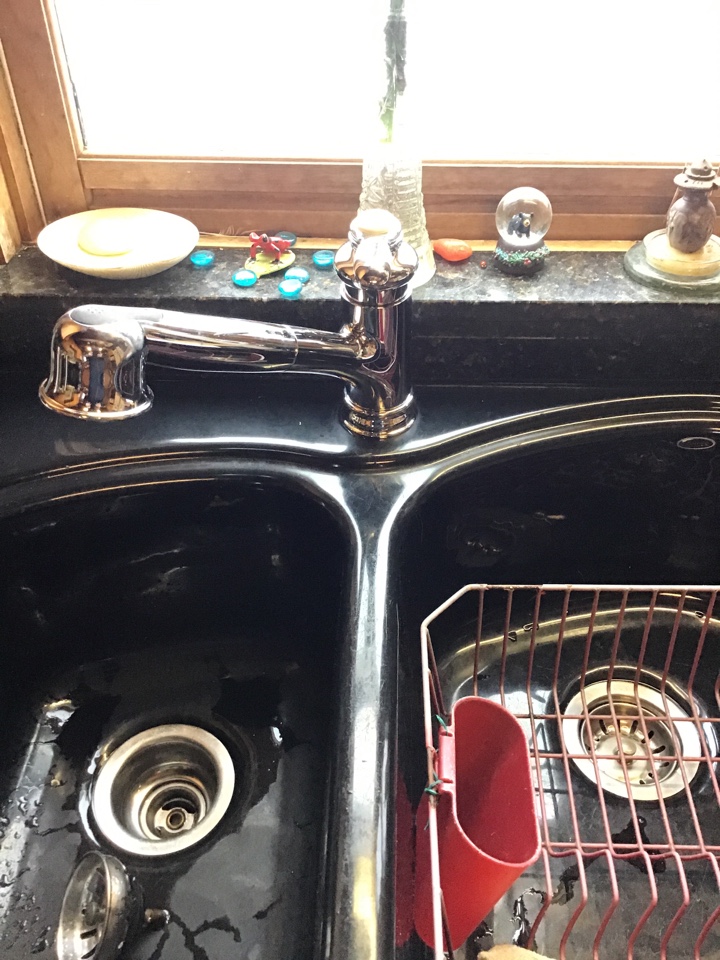 Replace kitchen and lavatory faucet in Lyme NH
