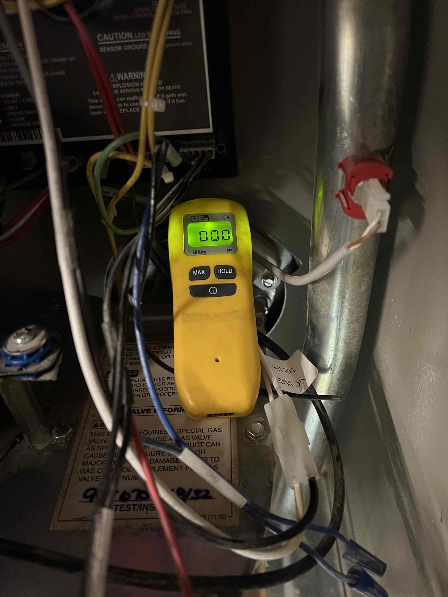 Performed annual tune up on a Weil-McLain propane boiler. Cleaned the neutralizer and condensate trap. Inspected combustion, burner, heat exchanger, igniter, safety controls, relief valve, expansion tank, venting, and overall hydronic system operation. Performed a bubble test on the gas line and checked CO levels—no leaks detected. Flushed sediment from water heater. Verified operation and system is working properly at this time.
Flush sediment from water heater