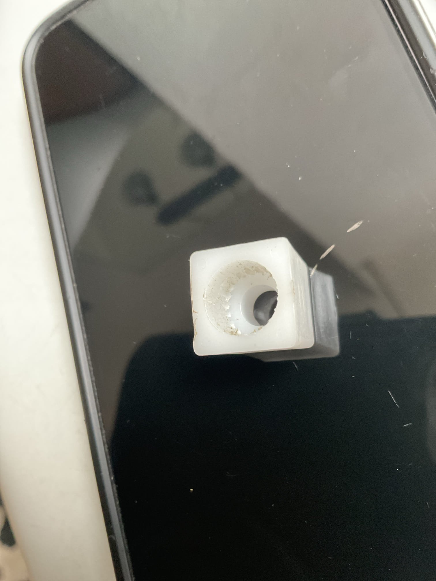 The faucet appears to be leaking into the tub, likely due to worn cartridges or gaskets. We will turn off the water and attempt to repair or replace these parts to stop the leak and restore reliable operation.

10-31-25

- Returned to install new handle adapter so cold handle wouldn’t freely spin. Once installed handled was able to be urned to shut water off and stop without freezing spinning. Tested for proper operation and leaks with non observed at this time