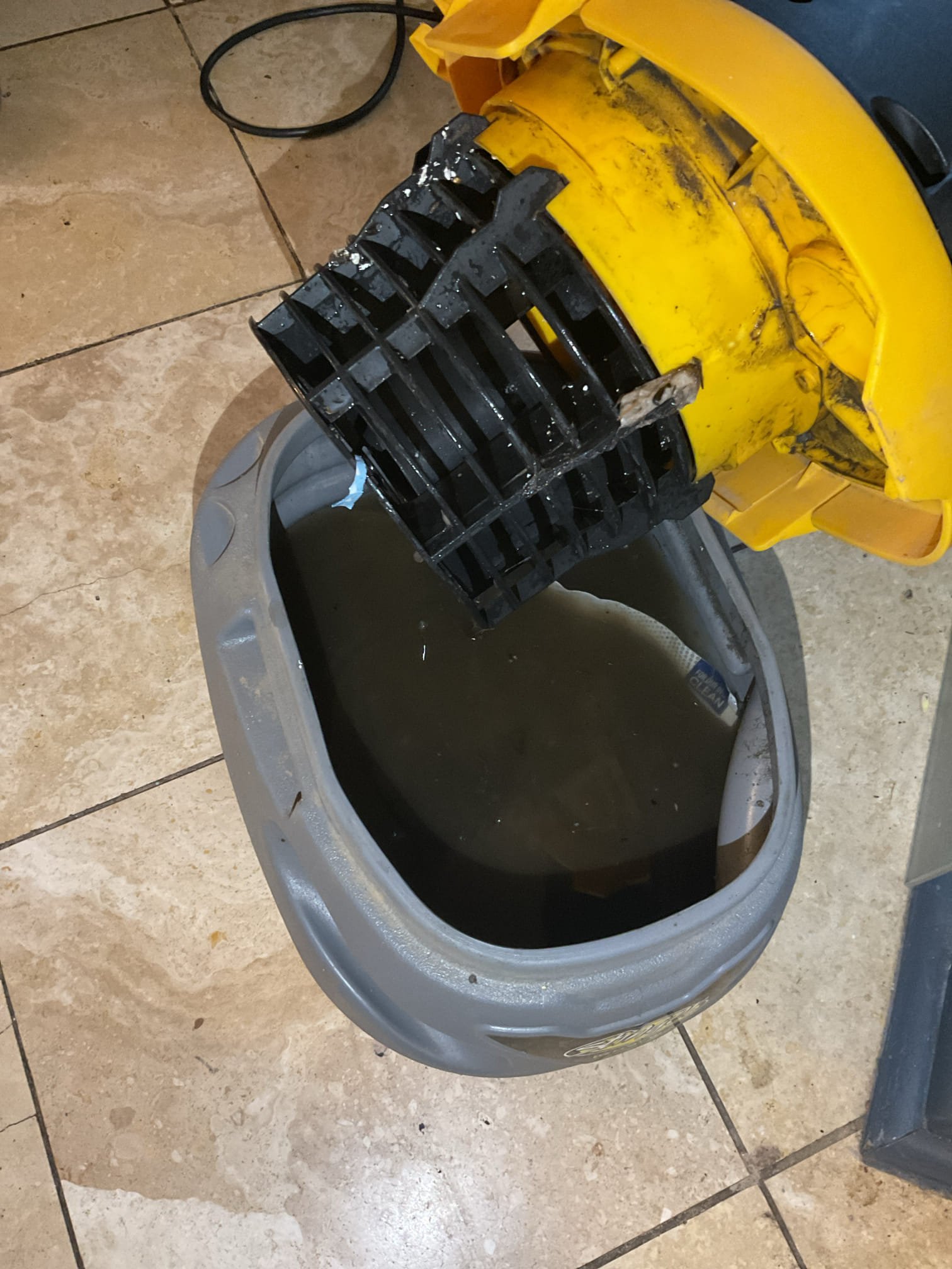 Upon arrival, we documented the damaged ceiling beneath the kitchen. The homeowner explained that only a few drops of water had fallen during the leak and that it was not enough to soak through the comforter on the bed it was dripping onto. They also noted that after vacuuming water from under the sink, the leak immediately stopped. All fittings and valves installed the previous day were inspected and confirmed to be dry with no signs of leakage. The homeowner also verified there were no leaks behind the refrigerator.

Attention was then directed to a blue-handled gate valve supplying the toe-kick heater, which was identified as the suspected source of the leak. After actuating the valve, it was confirmed to be leaking rapidly. We tightened the packing nut and cycled the valve multiple times to confirm the leak was fully resolved. In addition, we cleaned the pull-down faucet sediment screen to restore proper water flow at the kitchen faucet.