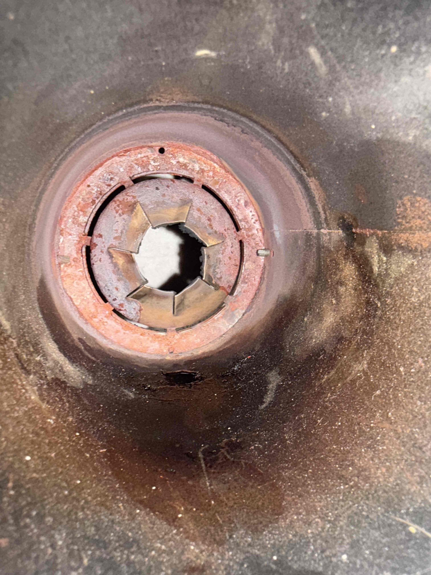 I performed the annual service on the Peerless oil boiler, which included replacing the nozzle, oil filter, and strainer, as well as brushing and vacuuming the boiler and smoke pipe. I re-cemented the smoke pipe connection into the chimney and checked both the pump pressure and pump cutoff. During the safety check, I found that the boiler had no water and the water feeder was stuck. I bumped the feeder to restore operation, and it began to feed the boiler, though it was not fully filled at the customer’s request. With the customer’s approval, I replaced the water feeder on the boiler and purged the heating zone for the big room, which was not heating properly. Afterward, I performed combustion and draft tests, and all readings were within normal operating range. The boiler is currently working as it should. We will need to return to clean the Viessmann unit.

At this time, I recommend replacing the oil tank legs, as they are heavily rusted and could pose a safety concern if left unaddr