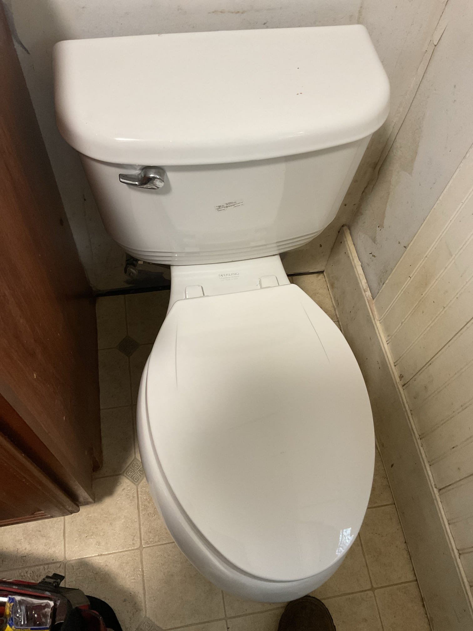 We replaced the upstairs toilet shut-off valve. The customer had reported a slow leak with a wet bucket underneath. Upon inspection, a small drip was observed from the existing shut-off. The valve was replaced and tested for proper operation—everything is working as it should with no leaks present. Customer is now apart of jerms home care club.