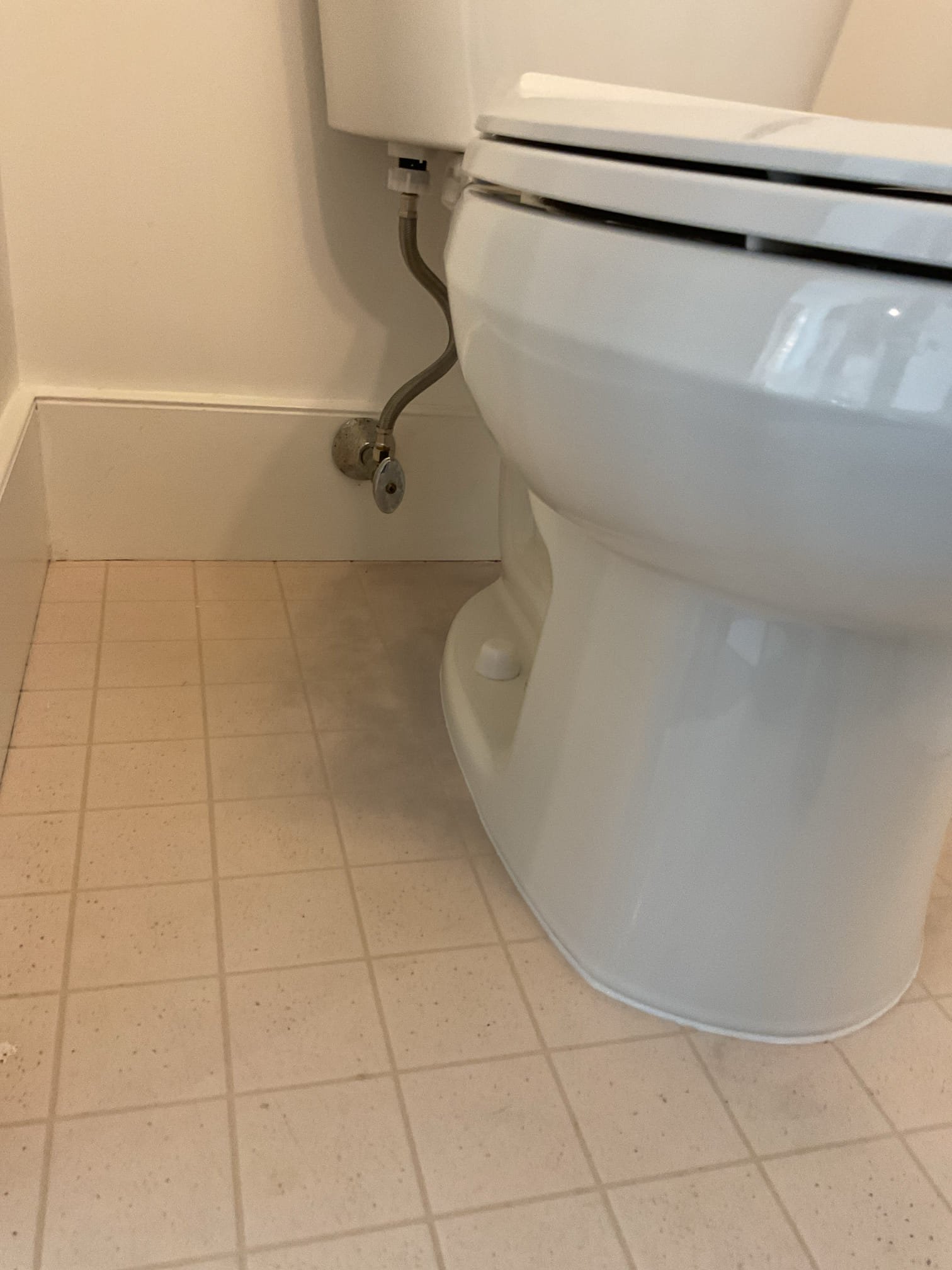 
Pulled and reset a toilet that was slightly rocking. Found tank bolts to be finger tight, so they were properly tightened. After resetting the toilet, it is now secure and no longer leaking. Applied a clean bead of caulk around the base for a finished appearance. Tested operations — everything is working as it should with no leaks present.

Customer is a Jerms Home Care Club member for continued support through all plumbing, heating, and cooling needs.