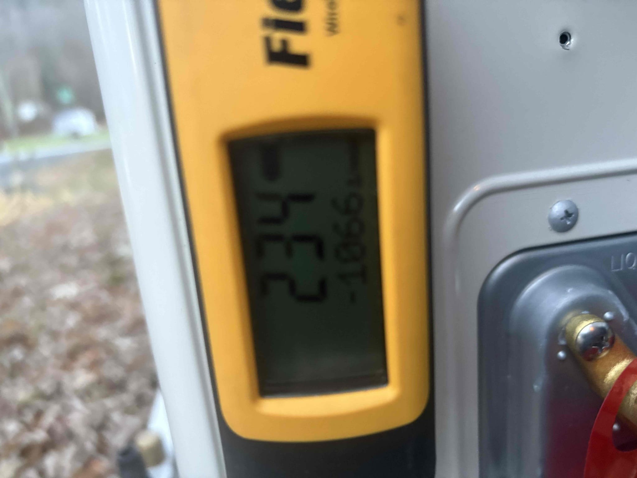 Installed a Mitsubishi single-zone Hyper Heat pump mini split system. After installation, I pressure tested the system with nitrogen at 500 psi and verified there were no leaks. The system was then evacuated to below 300 microns, and a rise test confirmed it maintained vacuum. Once testing was complete, I released the refrigerant charge and placed the system into operation. I tested the indoor unit in heat mode and confirmed proper operation. The system is running properly at this time.