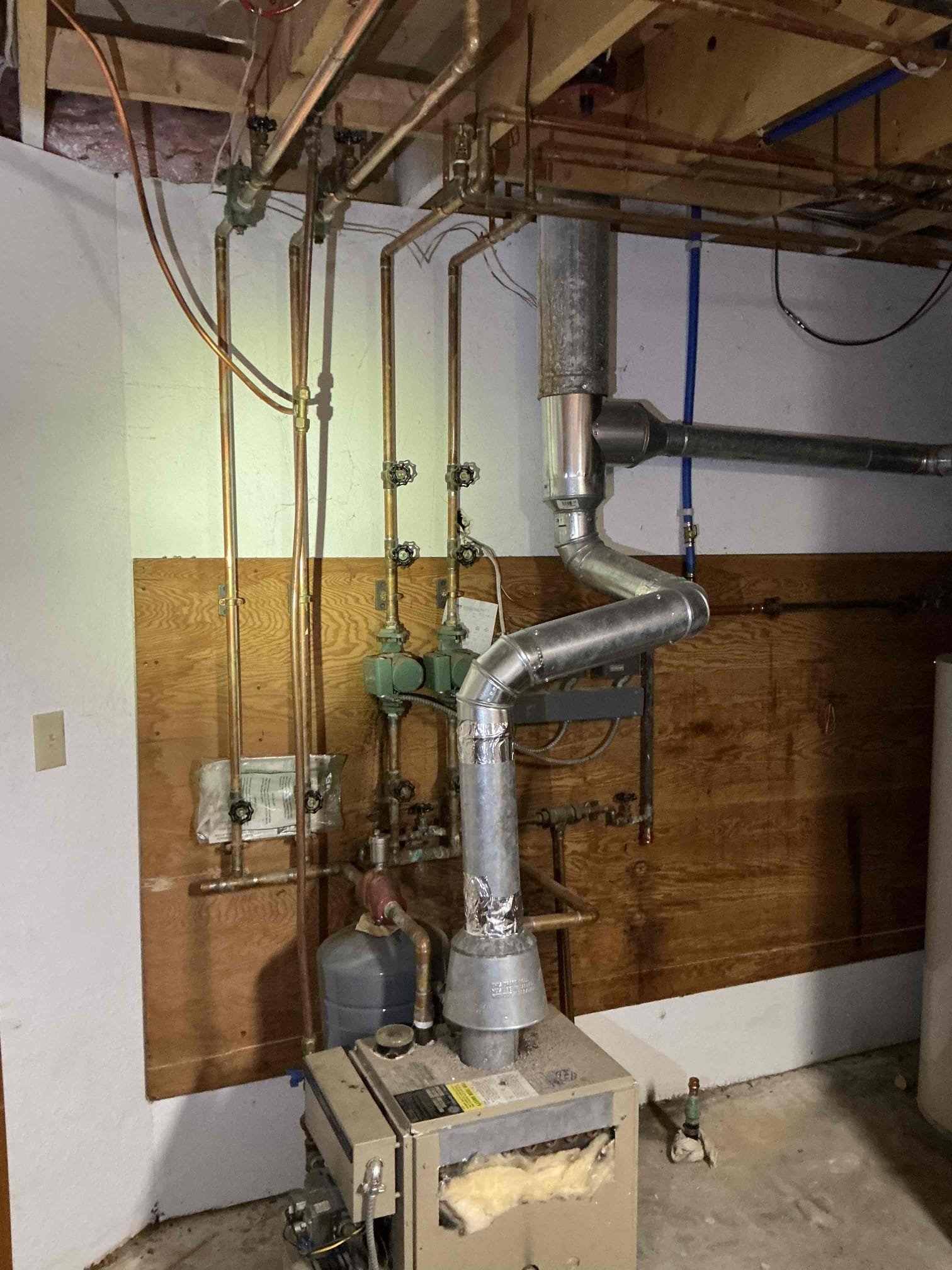 Looked at replacing failed boiler