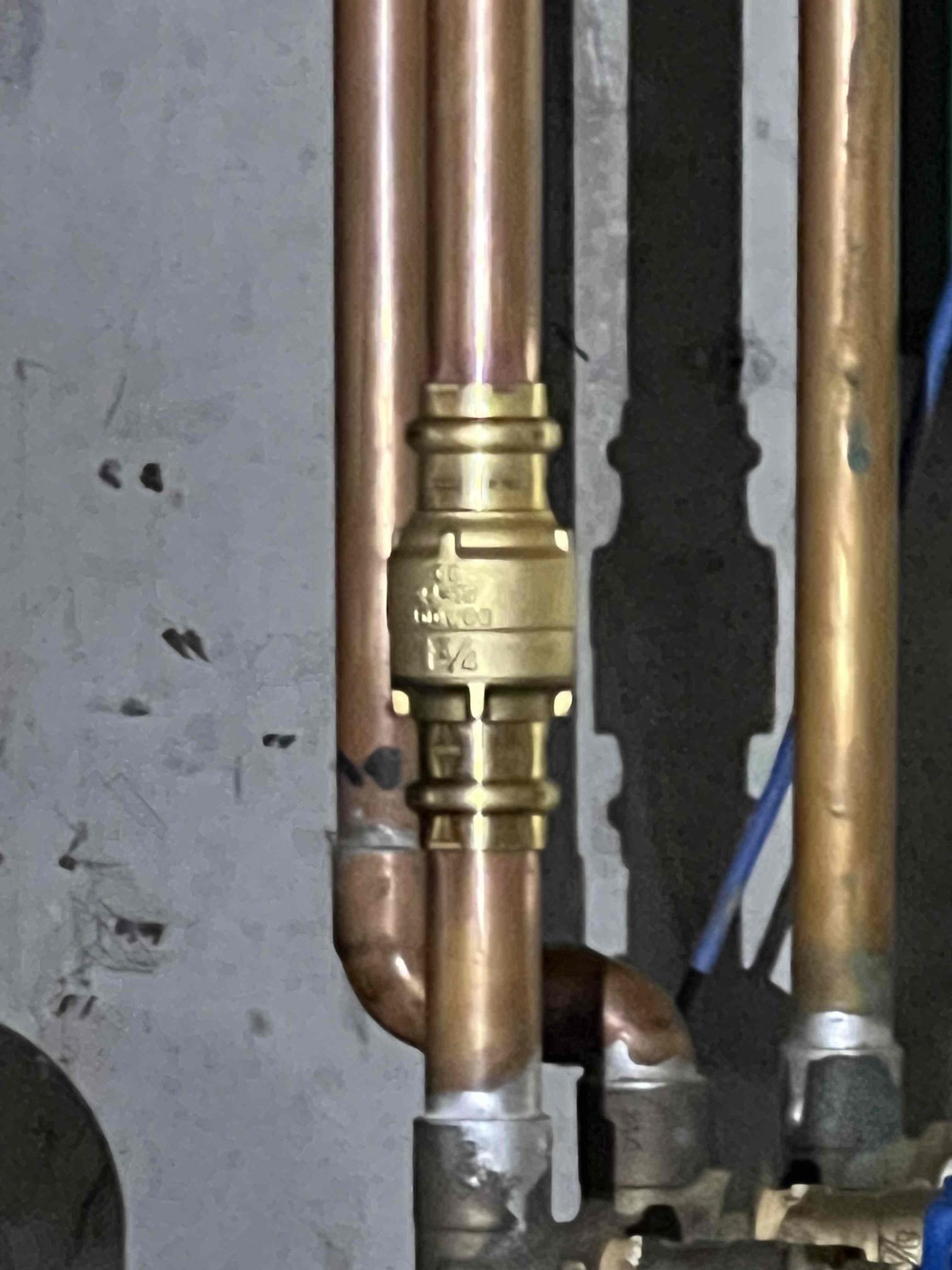Installed heat check valve on indirect water heater zone due to heat zones bleeding into the zone and over heating it. Verified operation and system is working properly at this time.