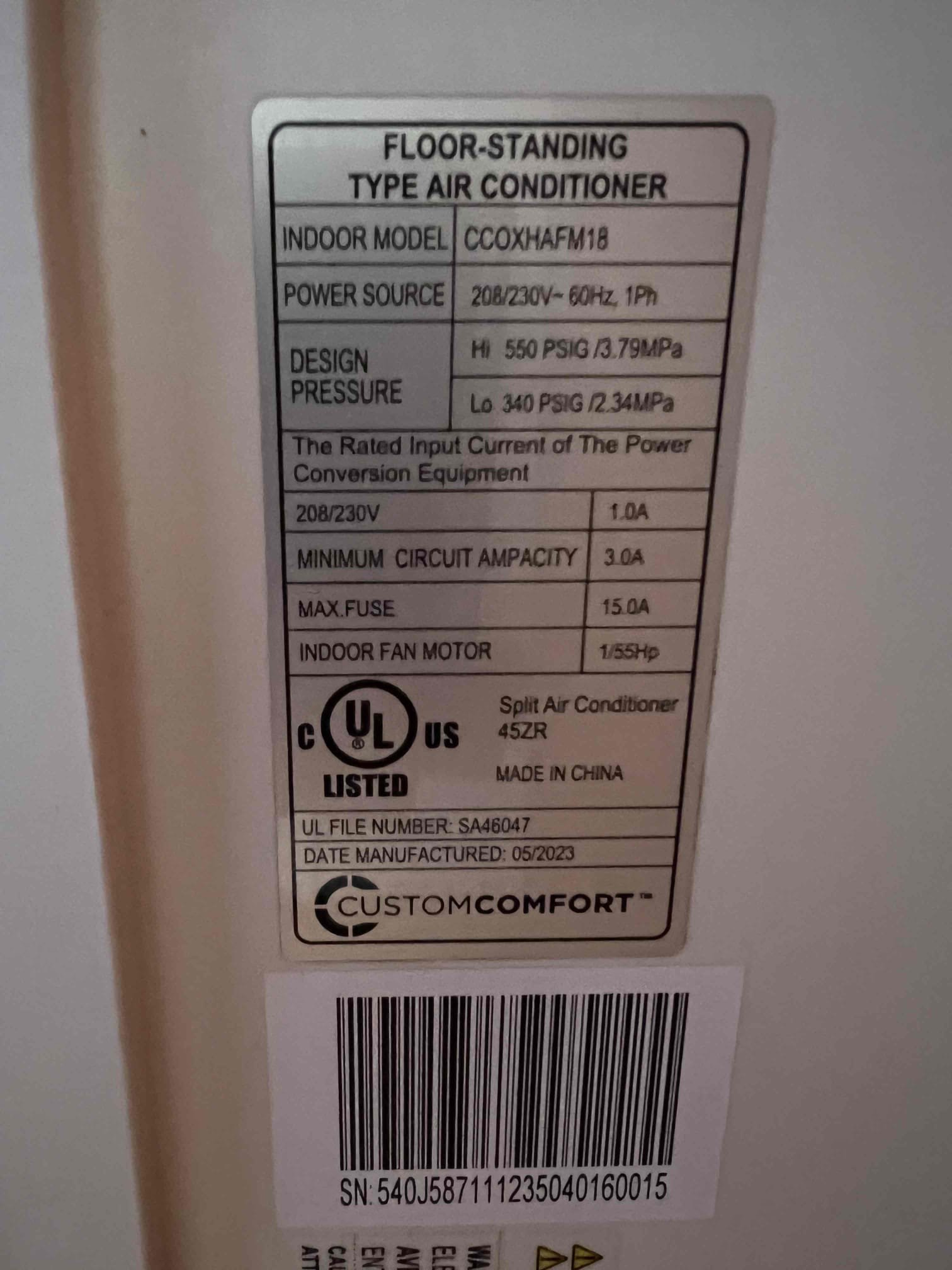 Arrived on site to diagnose insufficient heat on a mini-split system with one outdoor unit and three indoor units. Two of the indoor units are floor units located within two feet of each other. One unit was reading a temperature more than 10 degrees higher than the other and has not been turning on through the phone app.

I presented the option to diagnose the temperature sensor on the indoor unit, but the customer opted to try using the remote as the temperature sensor instead. I advised them to monitor the system and let us know if this solution does not work for them.