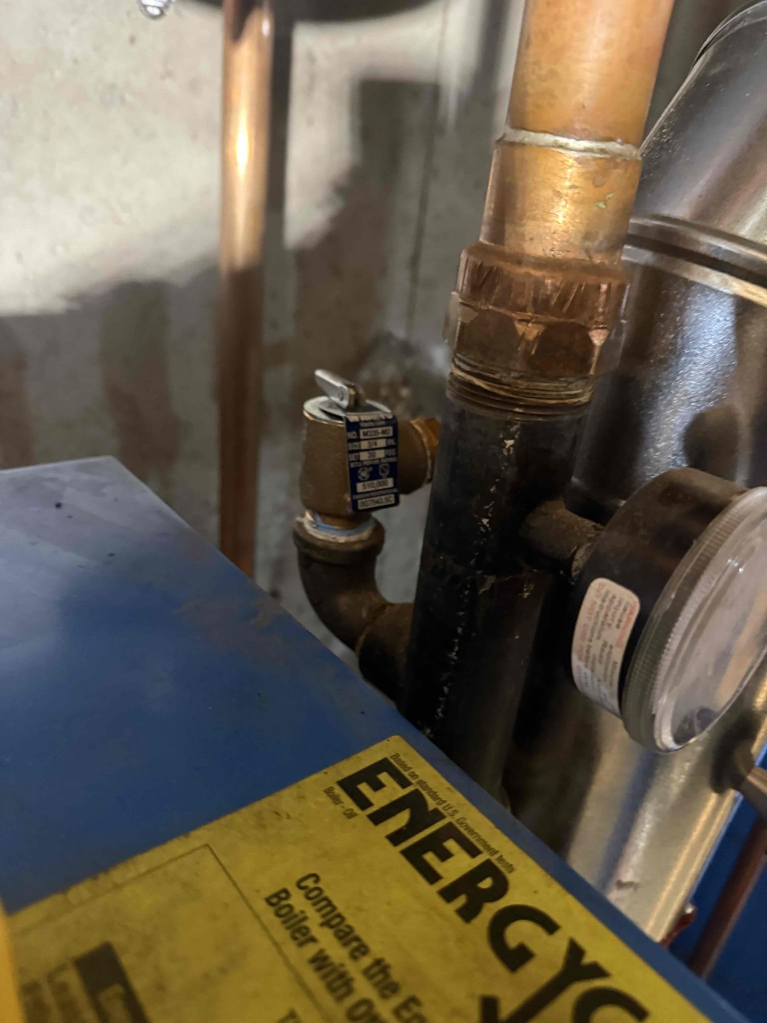 The customer expressed interest in having an annual service performed on their Buderus oil boiler and provided approval to proceed. I completed a full annual maintenance, which included replacing the nozzle, filter, and strainer, as well as brushing and vacuuming the boiler. The boiler was found to be very dirty. With the customer’s approval, I also replaced the smoke pipe, which was rusted and deteriorated, and installed a draft regulator.

I inspected the system safeties and verified the boiler’s high limit operation; all components were functioning properly. During the inspection, I found the relief valve dripping due to a failed expansion tank. With customer approval, I replaced both the expansion tank and the relief valve, and routed the relief valve drip leg to the side of the boiler so the customer can easily monitor it in the future.

After completing the repairs, I checked the system for leaks and verified that all heating zones were operating correctly. The system is function