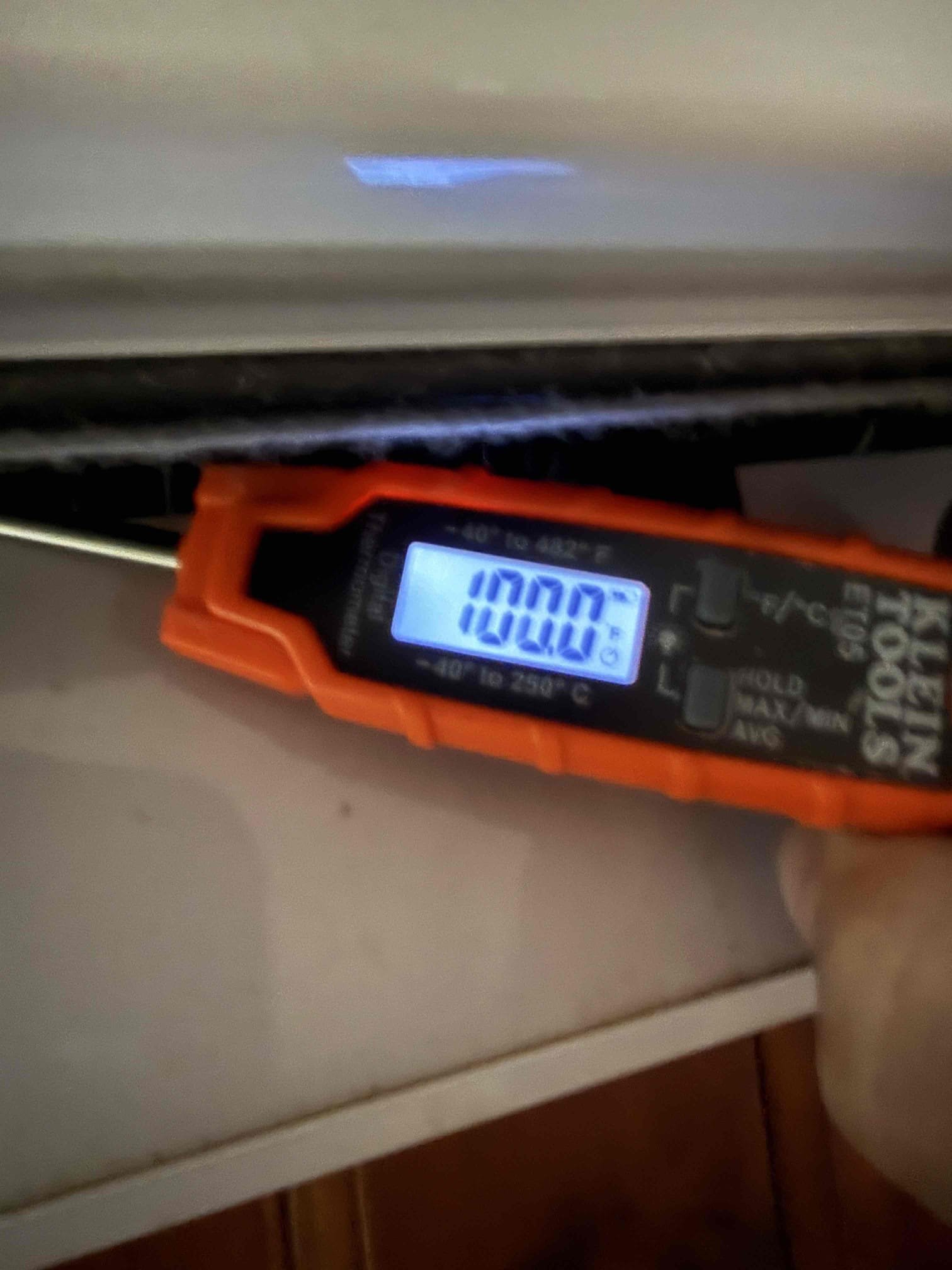 The customer reported that their mini-split was heating properly but would shut off for approximately 10 minutes while the indicator light blinked before resuming operation. I explained that this is normal winter operation, as the outdoor unit periodically enters a defrost cycle.

I tested the discharge air temperature and confirmed that the mini-split is heating as expected. I also verified that the unit is correctly entering defrost mode. All components of the system are operating as they should at this time.
