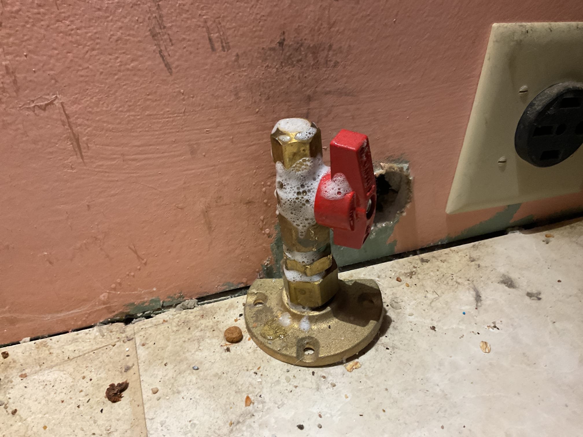 Arrived on site to cap gas line going to stove. After looking at what the job entailed, we provided an estimate to do the work. It was accepted so we pulled the stove out to remove the gas line. Closed the supply and unplugged the stove. Removed gas line and capped it using a flare cap. Bubble tested to check for leaks. No leaks present. Plugged stove back in so that the customer can still use the electric oven.

Thank you for your business!