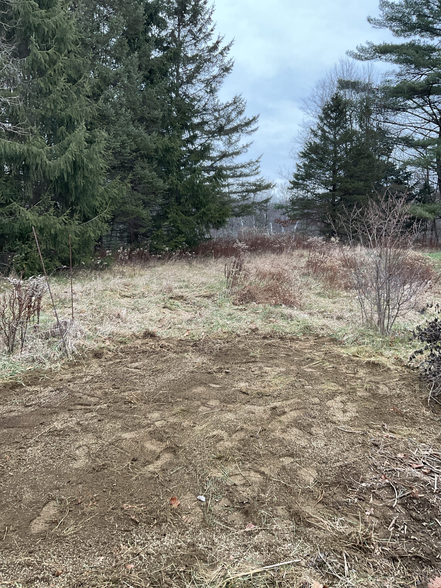 For this call, we shut off the water at the curb stop to the residence and yard hydrant and isolated the line for hydrant removal. After relocating a large rock for safety, we excavated around the existing yard hydrant to a depth of approximately five feet. The hydrant was found to be connected to a galvanized nipple embedded in a concrete slab, with no drainage stone installed around the weep hole.

We installed a new yard hydrant, connected it to the existing water line, and added proper drainage stone around the weep hole. The stone was covered with silt fabric, and the excavation was backfilled in 6-inch compacted lifts. The new hydrant was tested and is operating correctly with full pressure and no leaks at this time.

The ground was raked and leveled, and grass seed was applied; however, due to the season and temperature, germination is not expected. A bag of grass seed and a bale of hay were left with the homeowner for reseeding in the spring.