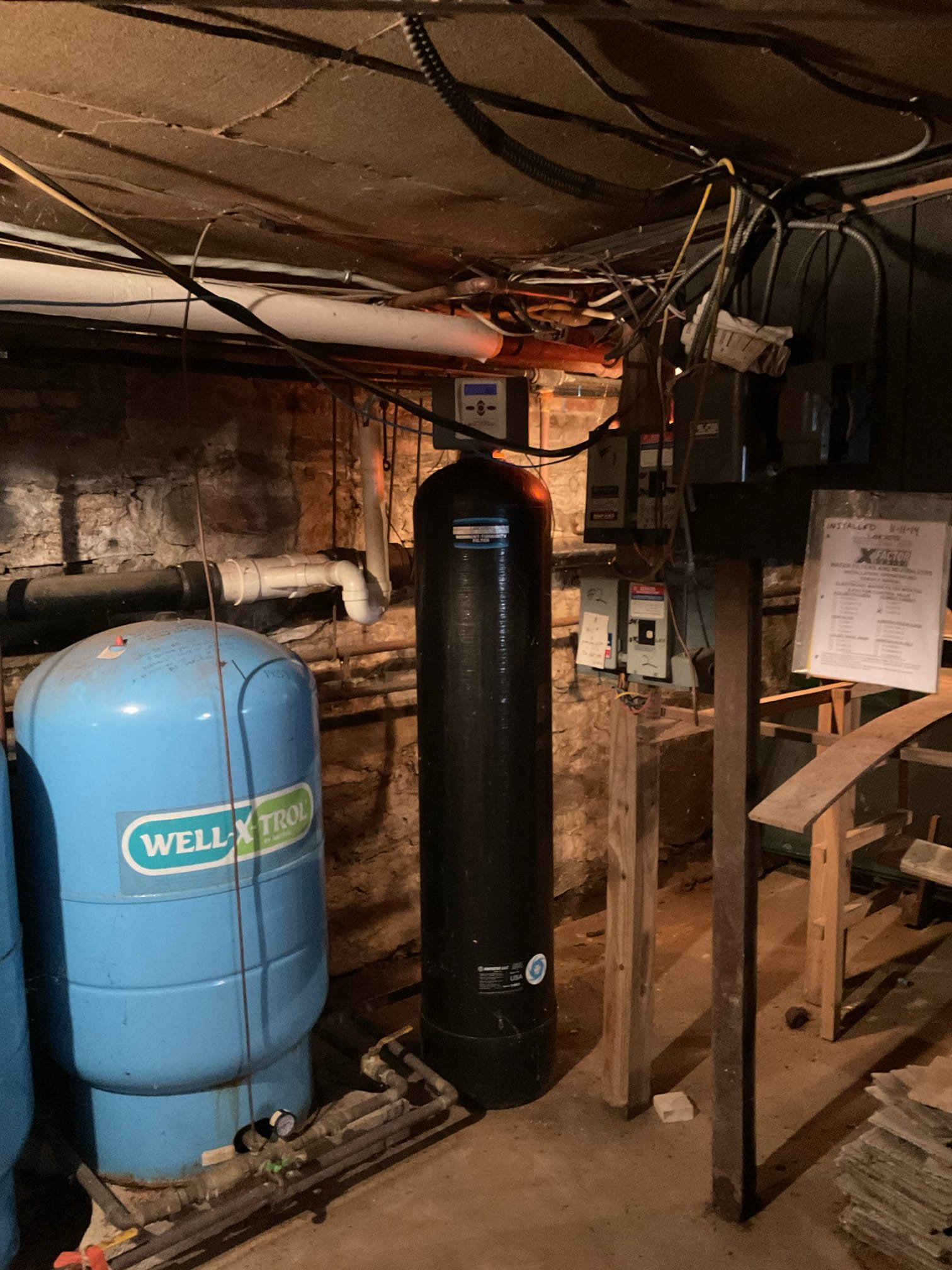 Performed site visit for water filtration options. Took water sample and will test water to find the appropriate solution to calcium build up on dishes