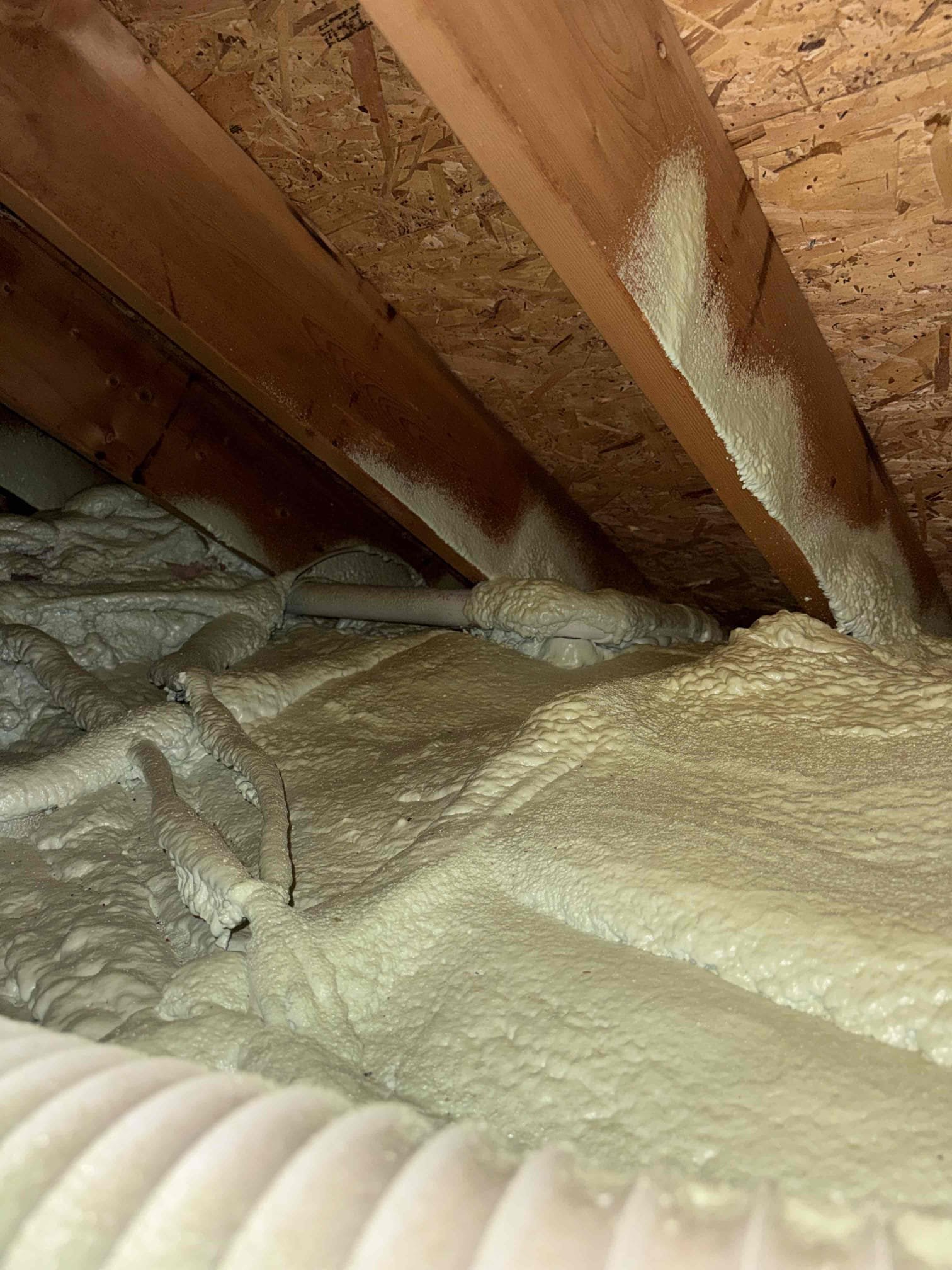I am an experienced home service technician, and I recently completed a job to inspect a sewer smell coming from the upstairs area of a customer's home. The customer noticed the smell behind the shower and near the attic. I discussed the option of performing a smoke test to help locate the source of the odor, but the customer preferred to monitor the situation for now and track when the smell occurs. She mentioned that the odor was first noticed during a period of heavy rain. The customer will continue to observe the issue and keep us updated with any changes.