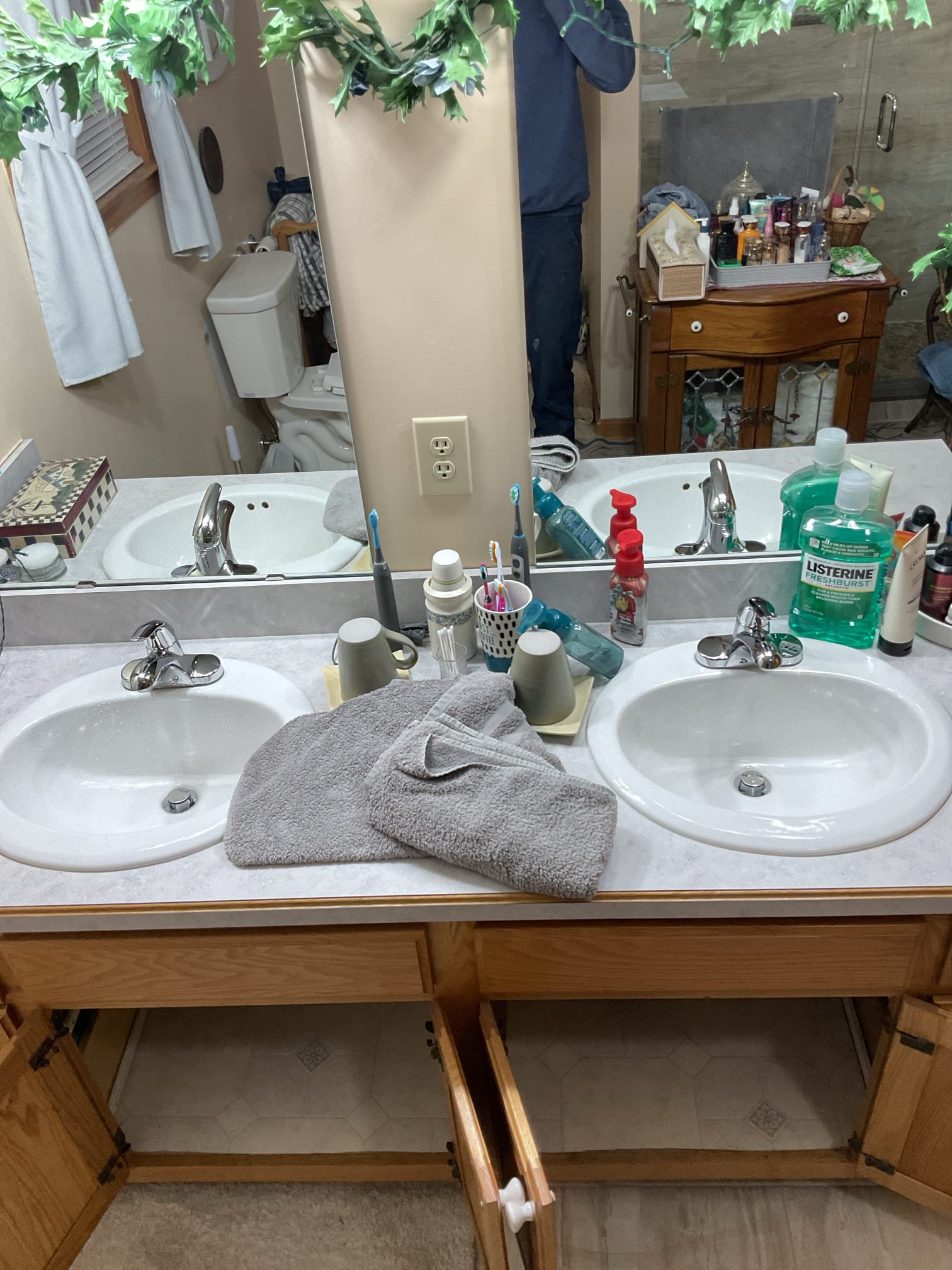 I am a highly skilled home service professional. I recently completed a job replacing all shut-off valves in both bathrooms to ensure reliable operation and prevent future leaks. This involved installing new shut-off valves for both toilets and replacing all shut-off valves beneath the bathroom sinks. Additionally, I removed and replaced all three existing chrome P-traps with new, properly fitted assemblies. During the visit, I also replaced the right-side faucet due to an internal break and the left-side faucet due to its age and condition. In total, I replaced eight emergency shut-off valves, two toilets, and two lavatory faucets. All work was completed to current plumbing standards, and the entire system was tested to confirm proper operation with no leaks present.