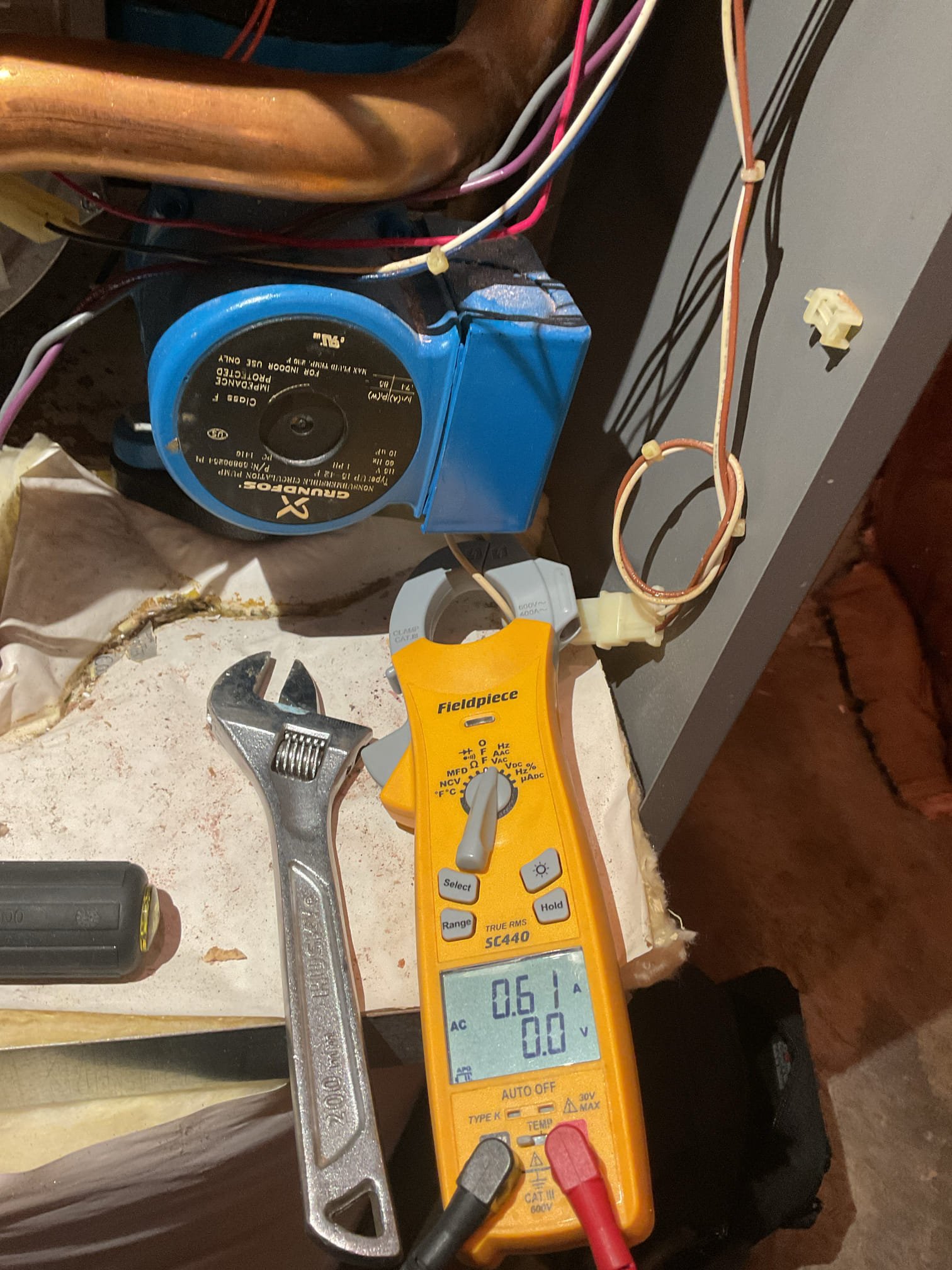 Arrived on site to perform an annual tune up on a propane boiler. After our initial inspection we provided an estimate for the work to be done. It was accepted.

We began the tune up which included inspecting the heat exchanger, igniter, and flame sensors. All components looked good as the igniter and flame sensor was replaced last year. We then checked gas pressures and amp draw of the internal circulator. Everything was within range. We also performed a combustion analysis to verify the system is operating properly and safely.

Thank you for your business!