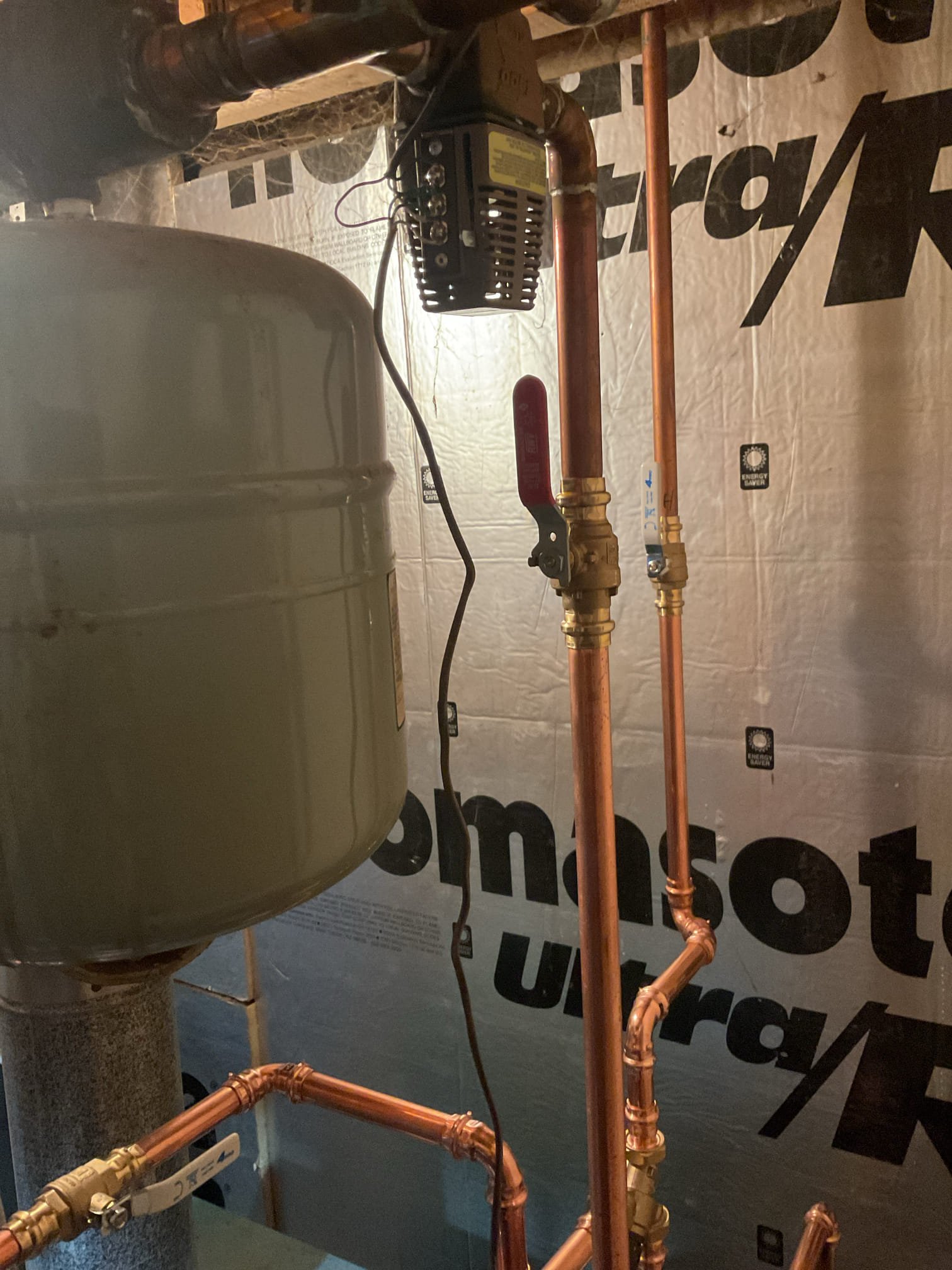 	•	Indirect Water Heater Replacement:
The existing water heater was removed due to a severely corroded hot-side connection fitting and overall system deterioration. A new 4 Pro 40-gallon indirect water heater was installed. The replacement included new piping to integrate the unit with the existing system, as well as the installation of a thermostatic mixing valve to ensure consistent temperature control and improved safety. All connections were tied into the existing boiler piping and verified for proper operation. We set the water heater aqua stat to 140 and the mixing valve to 4.5 to achieve 120 degrees at the faucet.
	•	Circulator Replacement for Heating and Domestic Hot Water:
The circulator on the oil-fired boiler—responsible for supplying both the indirect water heater and the home’s heating system—was replaced due to excessive noise and overheating, both indicators of a failing pump. The boiler was drained to perform the work safely. The new circulator was installed, purged, an